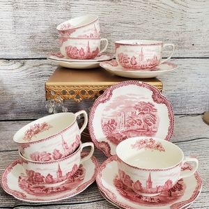 Johnson brothers "Old Britain Castles" Teacup and Saucer Set